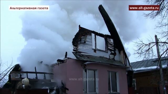 На Вифанской улице сгорел очередной дом смотреть онлайн
