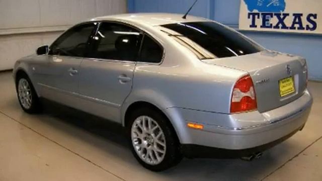 Preowned 2003 Volkswagen Passat W8 Houston TX смотреть онлайн