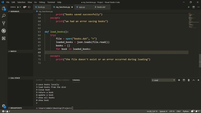 Load Books In Python Project | Python Course смотреть онлайн