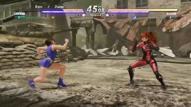 Doa6 - Practice Mode 8 - Lei Fang смотреть онлайн