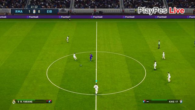 PES 2021 - Real Madrid vs Eibar - Full Match & Goals - Gameplay PC смотреть онлайн