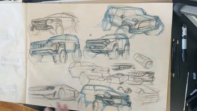 2017 Car Design Sketching REVIEW смотреть онлайн