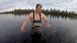 РЫБАЛКА НА ДИКОМ ТАЁЖНОМ ОЗЕРЕ | КРУПНЫЕ ЩУКИ | КОЛЬСКИЙ П-ОВ |