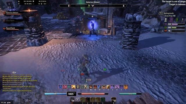 ESO Stamplar "Sword Saint" BG Game Play. (2H/Bow) You can't win them all! смотреть онлайн