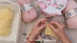 Потрясающий легкий узор. Вязание спицами детской кофточки для начинающих. Для тех, кто вяжет.