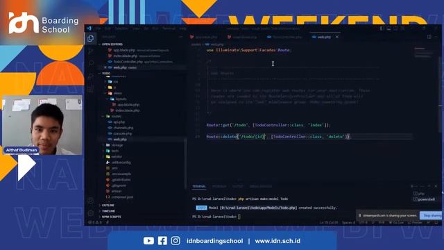 CRUD Laravel | Weekend Tech Talk смотреть онлайн