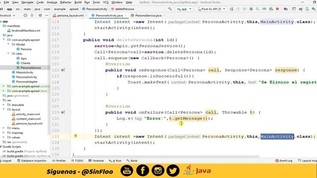 CRUD - ANDROID - API REST en JAVA Spring Boot - Parte 04 смотреть онлайн