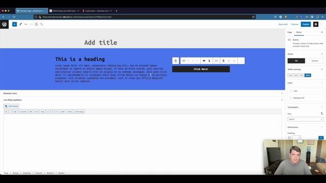 Creating a WordPress Block Theme — Creating Block Patterns смотреть онлайн
