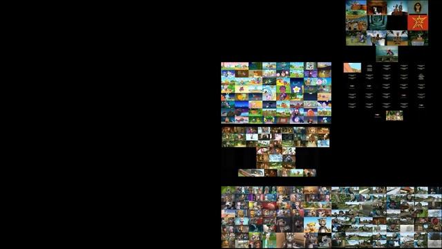 16 созданных видео сразу №1. 16 videos created at once №1. смотреть онлайн