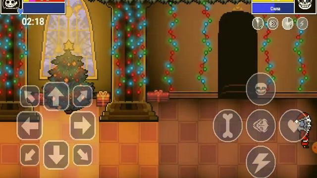 Как пройти демонический  уровень за санса в Bonetale -Bonetale #2