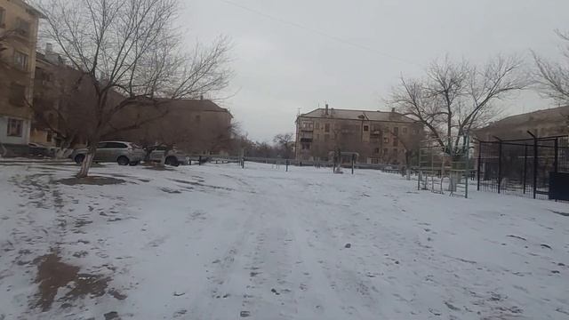 Прогулка по Байконуру: улицы Ленина, Осташева смотреть онлайн