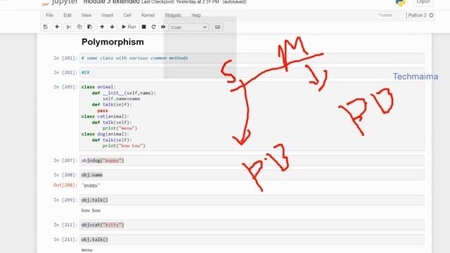 Polymorphism in Python / Method overriding Explained | Explained in Tamil | Techmaima смотреть онлайн