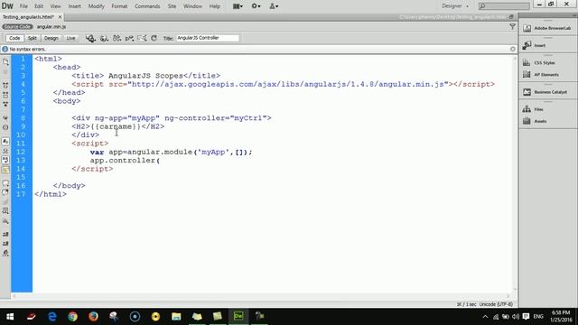 AngularJS Tutorial| understanding and explaining about AngularJS scope [Part 08] смотреть онлайн