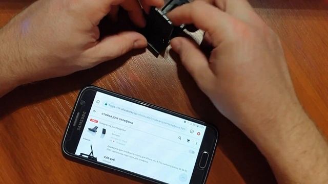 Подставка для смартфона за 66 копеек с Алиэкспресса. Держатель телефона для стола смотреть онлайн