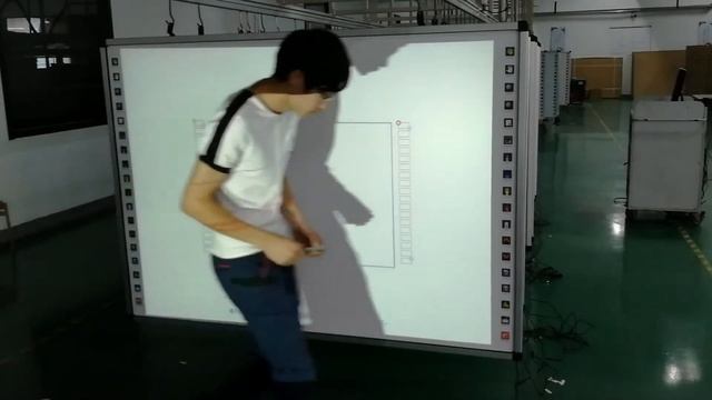 Калибровка пиктограмм быстрого доступа интерактивной доски Gaoke