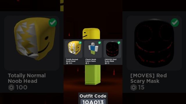 Roblox avatar ideas #shorts Tooth Noob смотреть онлайн