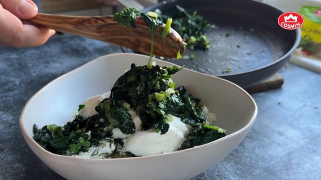 Tarta de primăvară cu brânză și spanac| Bucătar Maniac смотреть онлайн