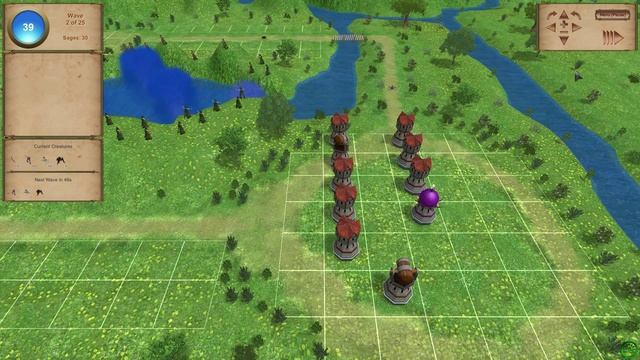 Alarameth TD gameplay HD [PC - 1080p] - Tower Defense смотреть онлайн
