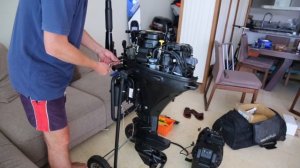 Suzuki DF20A, DF9.9BS Starter install 2019, Установка стартера Сузуки ДФ20, ДФ9.9БС