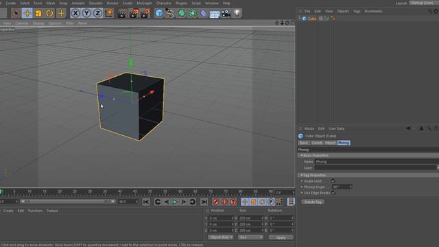 Cinema 4D урок 1_1(Интерфейс) смотреть онлайн