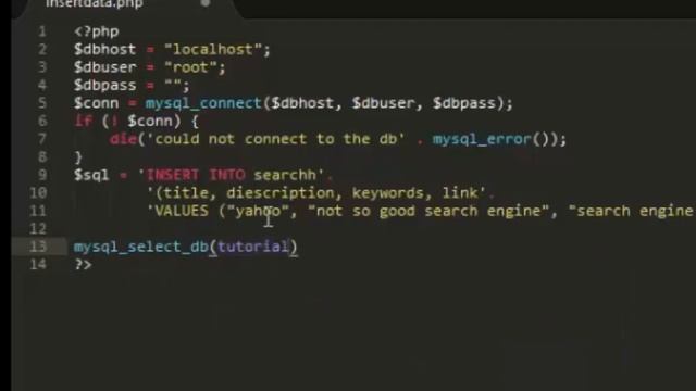 part 5 - create a simple php search engine смотреть онлайн