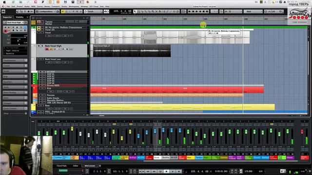 Записываем песни с автором - Кудинов В День 3 часть Б смотреть онлайн