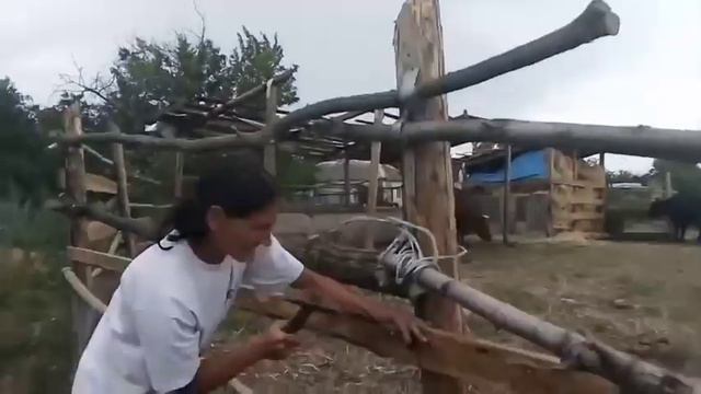 Доделали крышу, скосили траву. смотреть онлайн