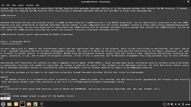 Anaconda Installation in Linux Mint смотреть онлайн