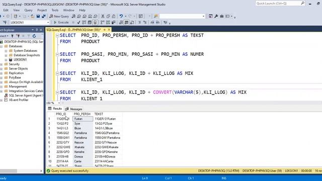 Funksionet dhe Sekuencat ne SQL Server смотреть онлайн