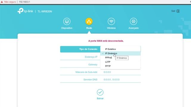 Configurar Roteador TPLINK WR820N смотреть онлайн