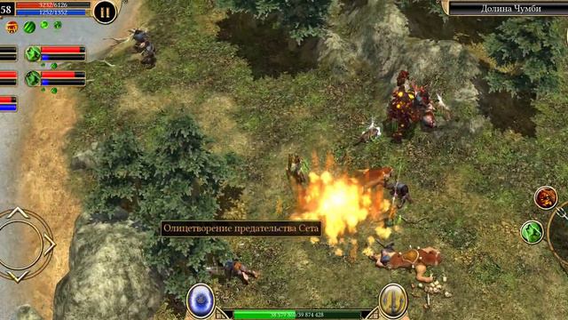 [Titan Quest, Summoner, Epic] Act III - Mystery in the Mountains (Shangshung Village) смотреть онлайн
