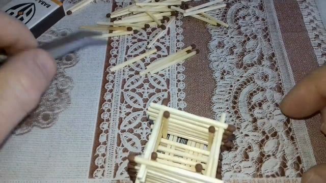 Куб из спичек БЕЗ КЛЕЯ смотреть онлайн