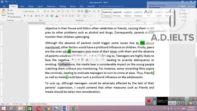 تصحیح رایتینگ writing task 2 no1b смотреть онлайн