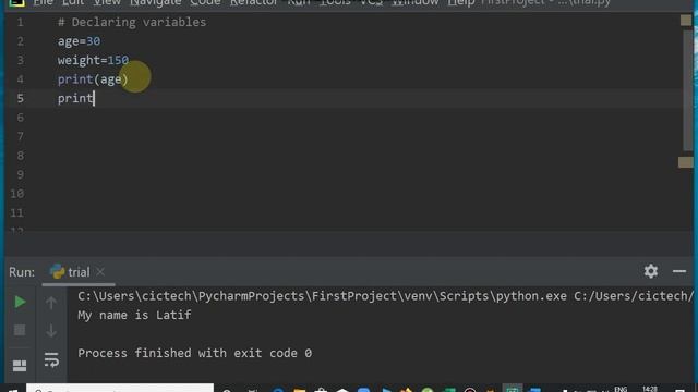 Python Lesson 3 Variables by Latif смотреть онлайн
