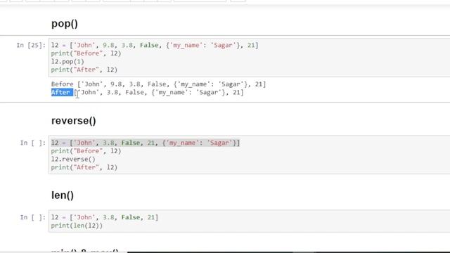 List Operations: A Beginner's Guide | Python Tutorial #6 | Part - 2 смотреть онлайн