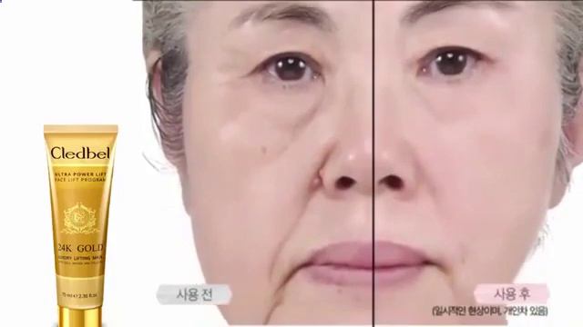 Золотая маска для лица! Cledbel 24K Gold – это мгновенная подтяжка лица2 смотреть онлайн