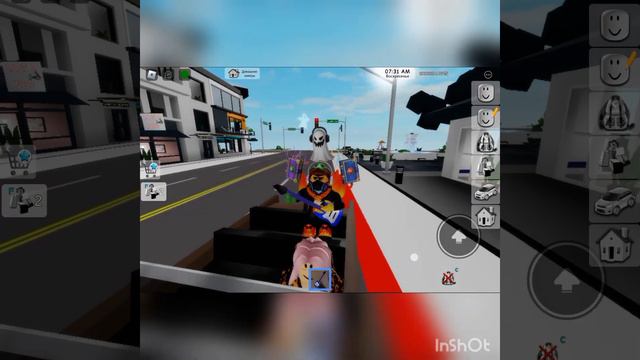 Играю на гитаре в городе брукхейвен в ROBLOX | BrookhavenRP |