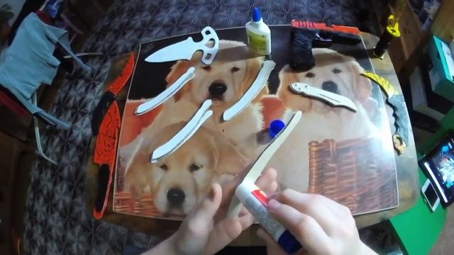 Как сделать ★Нож Бабочку из картона?! #2 смотреть онлайн