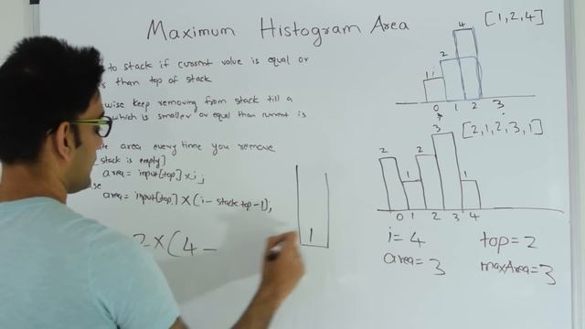 Maximum Rectangular Area in Histogram смотреть онлайн