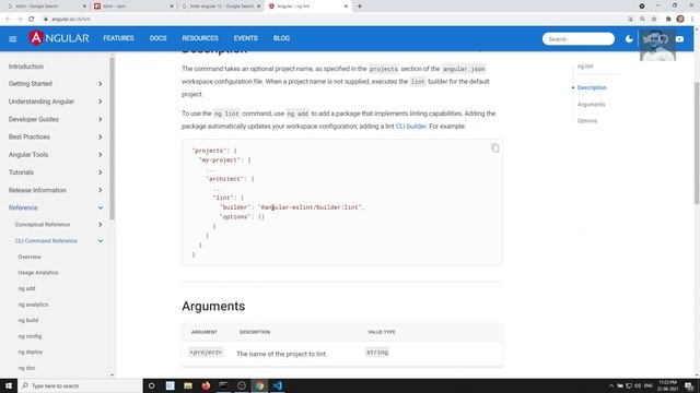 19. Install ESLint in Angular 12 Project as TSLint is deprecated and not supported in Angular 12. смотреть онлайн