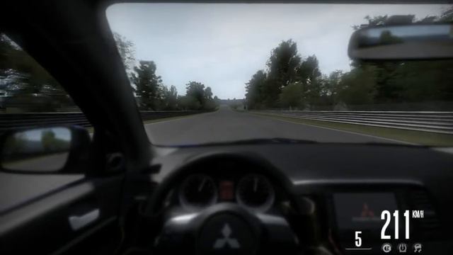 Mitsubishi Lancer Evolution Acceleration смотреть онлайн