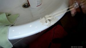 Ремонт раковины своими руками. Как отремонтировать раковину. Ремонт керамической раковины.