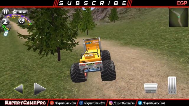 Offroad Monster Truck Driving Hill Climb legends - Truck Simulator Game - Android GamePlay-Part #1 смотреть онлайн