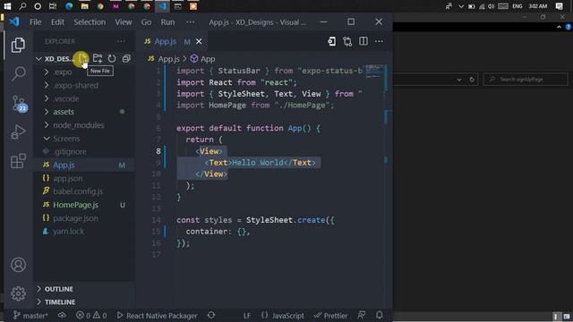 XD to React native | Convert XD design to react Native смотреть онлайн
