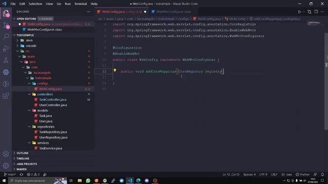 Aula 14 - Configurando CORS para aplicação Spring Boot comunicar com frontend (Java Web) смотреть онлайн