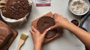 Готовим пасхальные пряники при помощи пряничной доски Текстурра