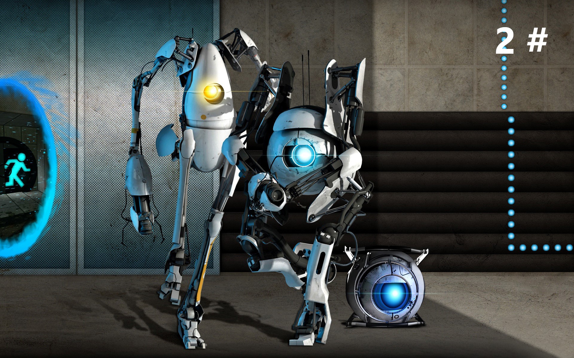 Кооперативное прохождение Portal 2 2 # (Задания с неизвестной жижей)