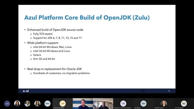 Live Webinar: Opti Num Solutions & Azul. Trusted Algorithms & Trusted Java Enterprise Implementatio смотреть онлайн