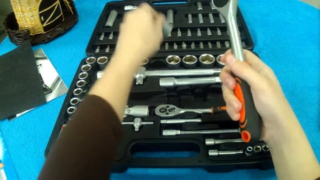 Набор инструмента "Кузьмич" 94 предмета. смотреть онлайн