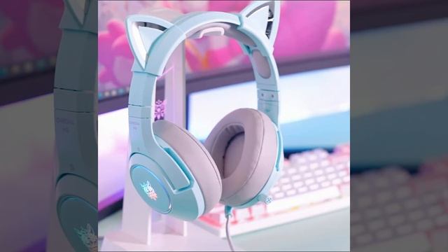 Игровые наушники Onikuma Electric Cat смотреть онлайн